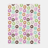 Donut patroon fleece dekens (Voorkant)