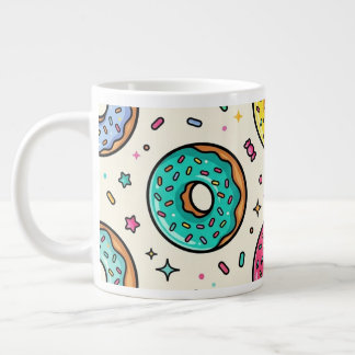 Donut Patroon Jumbo Speciale Mok