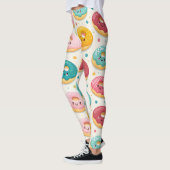 Donut Patroon Leggings (Links)