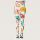 Donut Patroon Leggings (Voorkant)