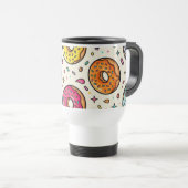 Donut Patroon Reis/Forenzen Mok (Voorkant rechts)