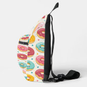 Donut Patroon Sling Bag (Rechts)