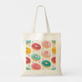 Donut Patroon Tote Bag (Achterkant)