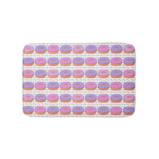 Donut Patroonbadmatten Badmat (Voorkant)