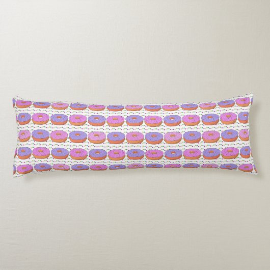 Donut Pattern Body kussens (Achterkant)