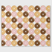 Donut Pattern Cadeaupapier (Vlak)