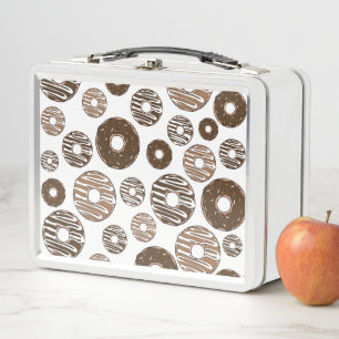 Donut Pattern, Chocolate Donuts, Karamel Donuts
