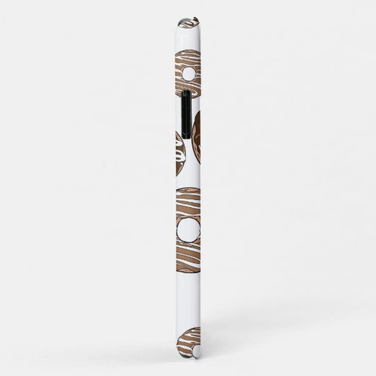 Donut Pattern, Chocolate Donuts, Karamel Donuts Case-Mate iPhone Case (Achterkant/rechts)