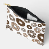 Donut Pattern, Chocolate Donuts, Karamel Donuts Etui (Open)