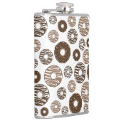 Donut Pattern, Chocolate Donuts, Karamel Donuts Heupfles (Rechts)