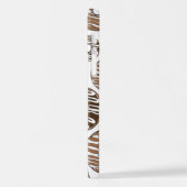 Donut Pattern, Chocolate Donuts, Karamel Donuts iPhone Hoesje (Linkerkant)