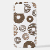 Donut Pattern, Chocolate Donuts, Karamel Donuts iPhone Hoesje (Achterkant)