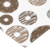 Donut Pattern, Chocolate Donuts, Karamel Donuts Tafelkleed (Gekanteld)