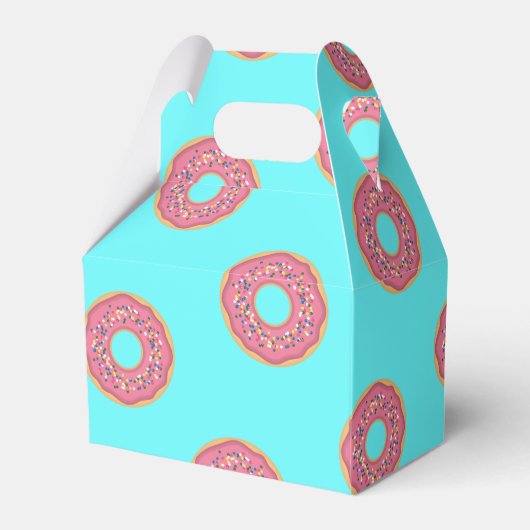 Donut Pattern I Bedankdoosjes (Voorkant Zijde)