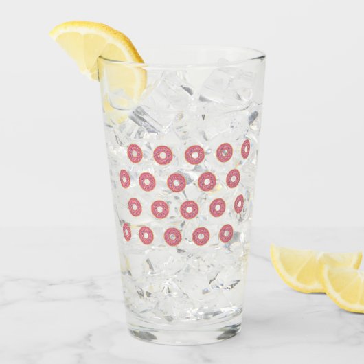 Donut Pattern I Glas (Voorkant ijs)