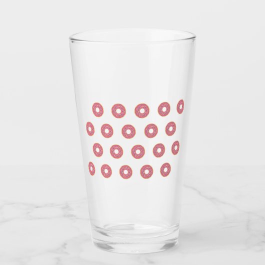 Donut Pattern I Glas (Voorkant)