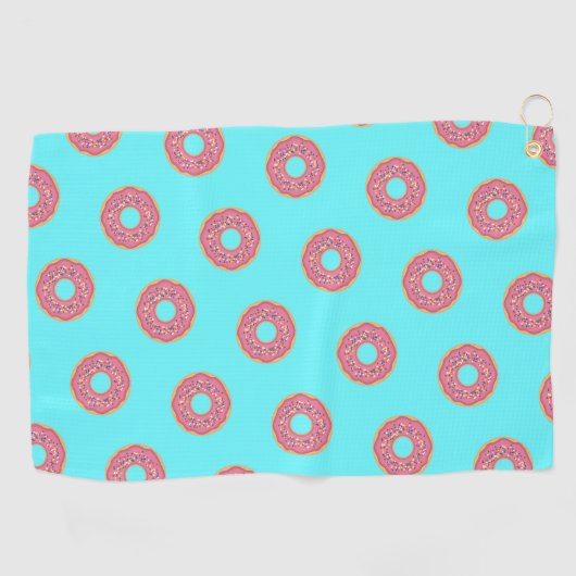 Donut Pattern I Golfhanddoek (Horizontaal)