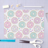 Donut Pattern Schattige Kleurrijk Tissuepapier (Craft)
