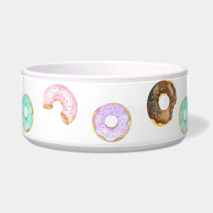 Donut Pattern Snoep Sweets Cute Girl Donuts Voerbakje