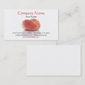 Donut Peach Visitekaartje (Voorkant / Achterkant)