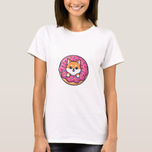 Donut Peek Shiba T-shirt