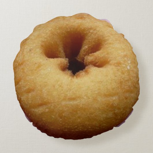 Donut Pillow Rond Kussen (Achterkant)