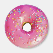 Donut Pink Magneet (Voorkant)