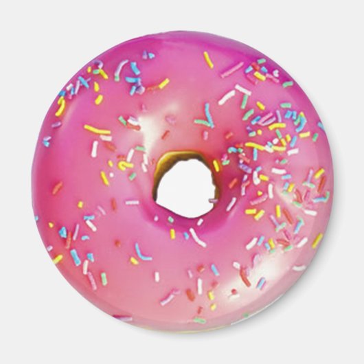 Donut Pink Magneet (Voorkant)