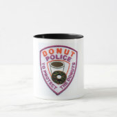 Donut Police Patch 15oz Mok koffie (Midden)
