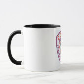 Donut Police Patch 15oz Mok koffie (Links)