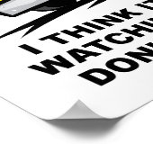 Donut Politie Grappige Poster Jacht (Hoek)