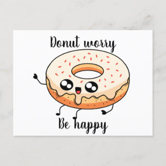 Donut poscard door Artacalla Briefkaart