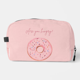 Donut Pouch – "Heb je honger?" 🍩💞 Toilettasje
