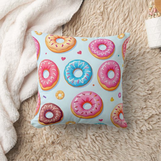Donut Print Kussen (Deken)