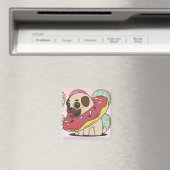 Donut Pug Magneet (Insitu (Vaatwasser))
