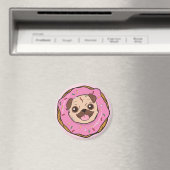 Donut Pug Magneet (Insitu (Vaatwasser))