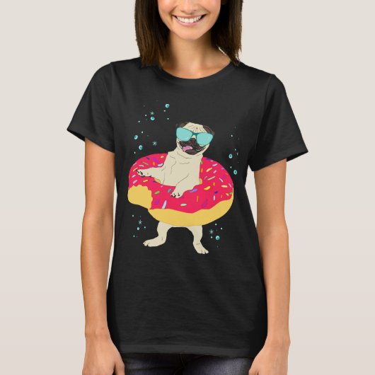donut pug - reddingsboei Classic T-Shirt 691 (Voorkant)