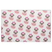 Donut Pug Stof (Fat Quarter)