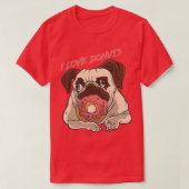 Donut Pug T-shirt (Design voorkant)