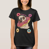 Donut Pug T-shirt (Voorkant)