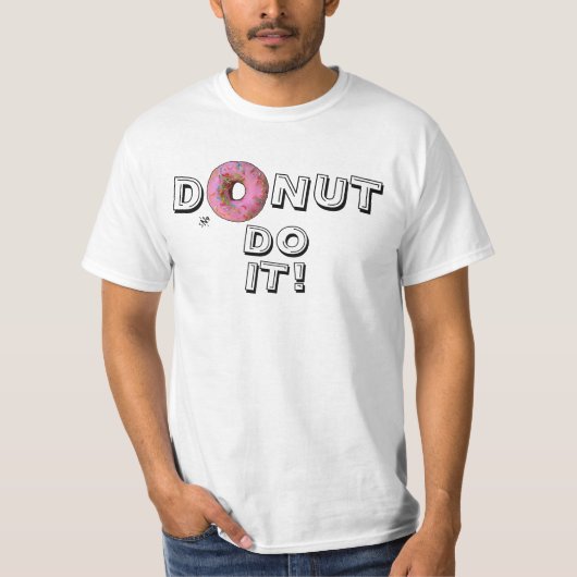 Donut pun. v1 t-shirt (Voorkant)