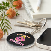 Donut Queen Sleutelhanger (Voorkant Rechts)