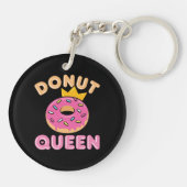 Donut Queen Sleutelhanger (Achterkant)