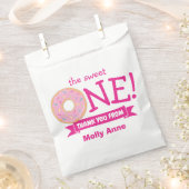 Donut Rainbow Sprinkles 1e verjaardag Dank je Bedankzakje (Geknipt)