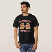 Donut rechter Dogs Doughnut Snoep Dog Gift T-shirt (Voorkant volledig)