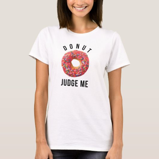 Donut rechter me T-Shirt Tumblr (Voorkant)