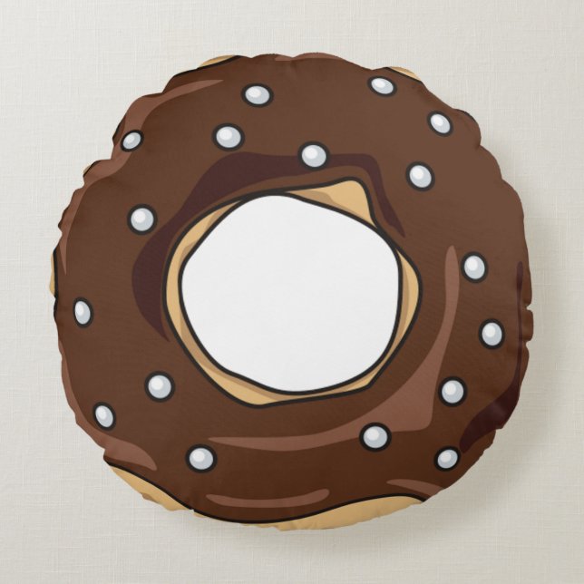 Donut Rond Kussen (Voorkant)