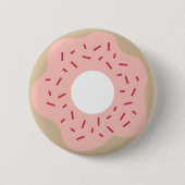 Donut Ronde Button 5,7 Cm (Voorkant)