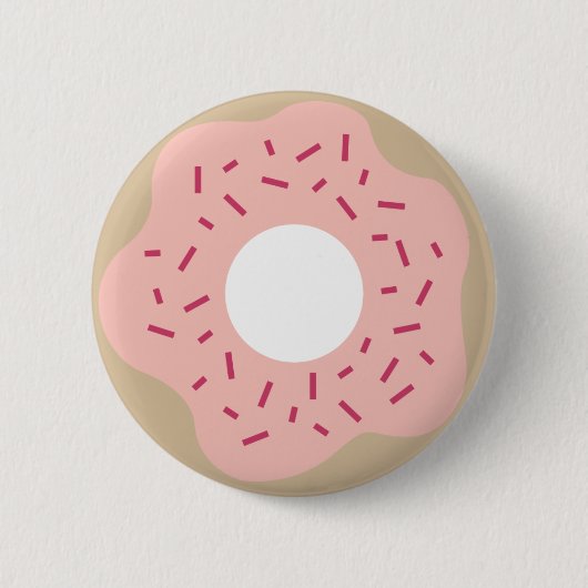 Donut Ronde Button 5,7 Cm (Voorkant)