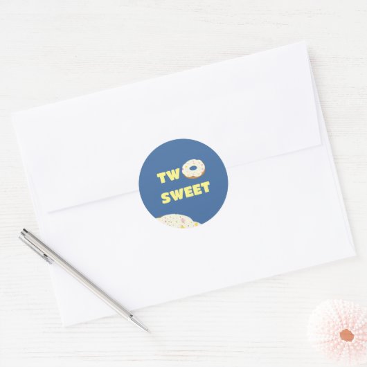 Donut Ronde Sticker (Envelop)